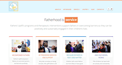 Desktop Screenshot of fathersuplift.org